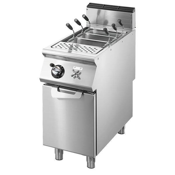 Gas-Nudelkocher, 1 Becken GN 1/1, Kapazität 1x 40 Liter