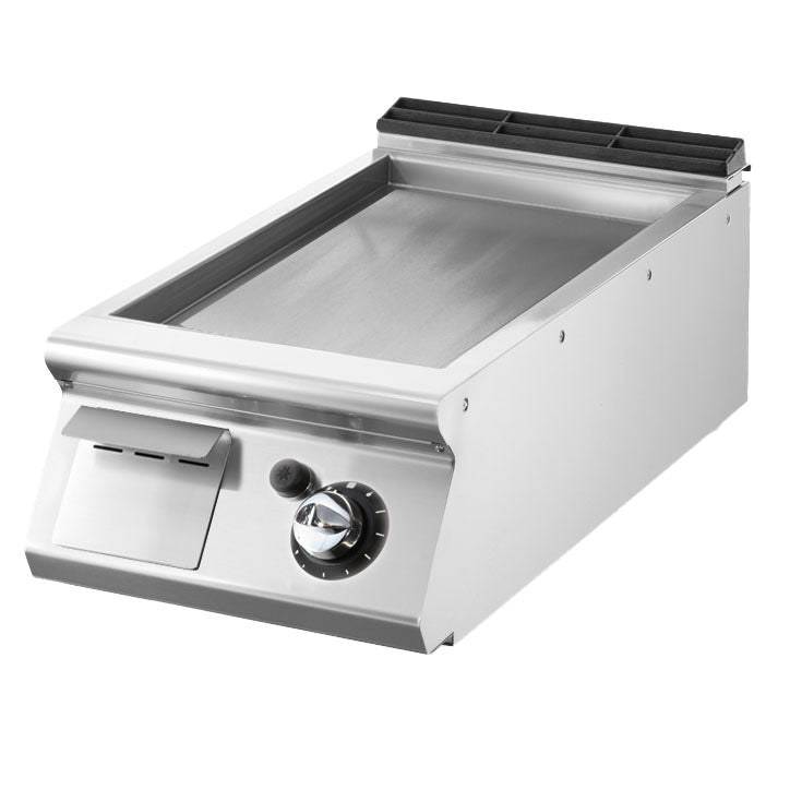 Gas-Grillplatte, Tischmodell, glatte Platte