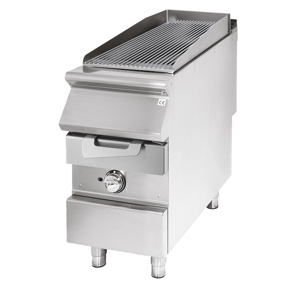 Gas-Grill, Kochzone in Edelstahl, Fleisch/Fisch