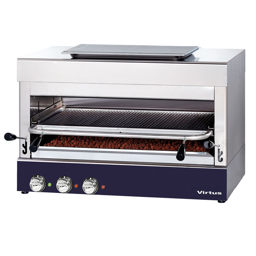 Elektrogrill bis 800°C mit Grillrost 770x470 mm