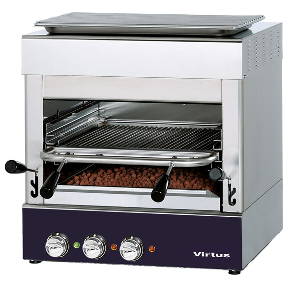Elektrogrill bis 800°C mit Grillrost 400x470 mm
