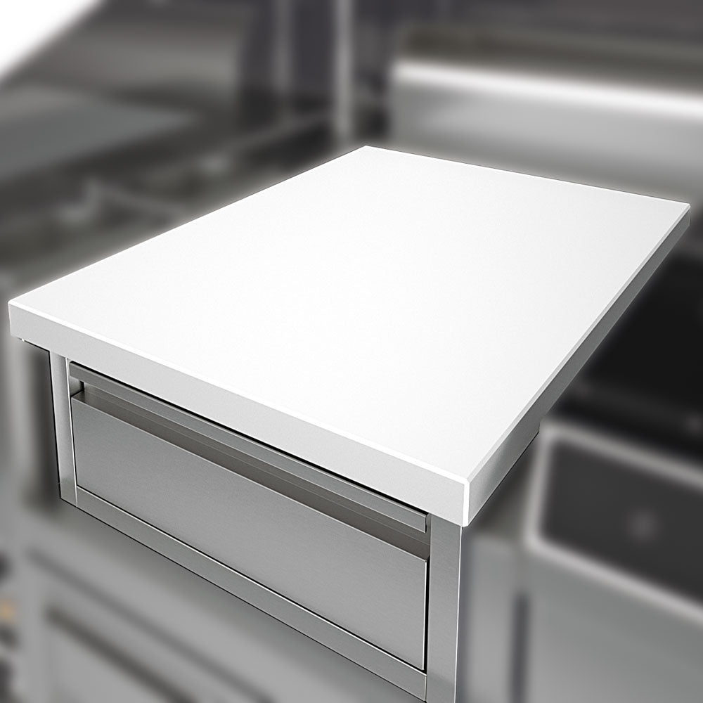 Schublade mit Schneidbrett 400x600 mm