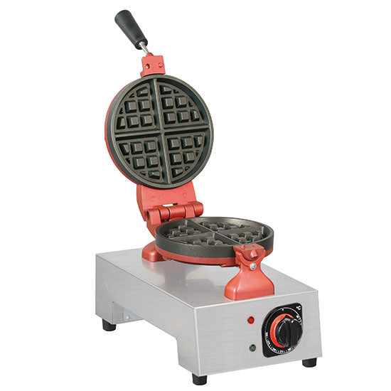 Waffeleisen mit 1 runden Platte Typ Americano