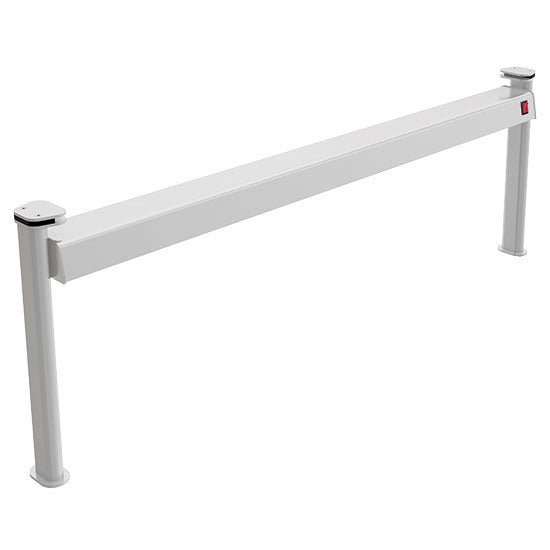Ausgabeaufsatz mit Beleuchtung und Heizelement, 5x GN 1/1