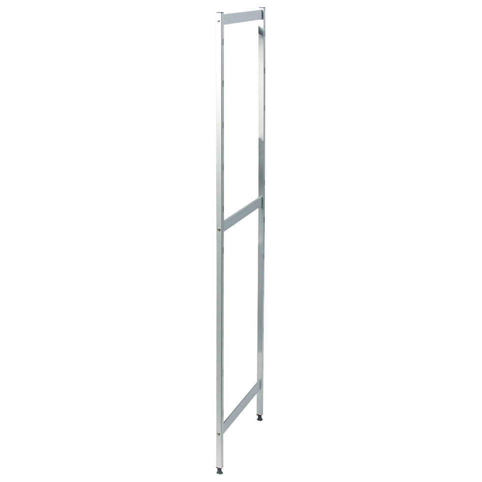 Regalleiter für Aluminiumregal, T=470 mm, H=1670mm
