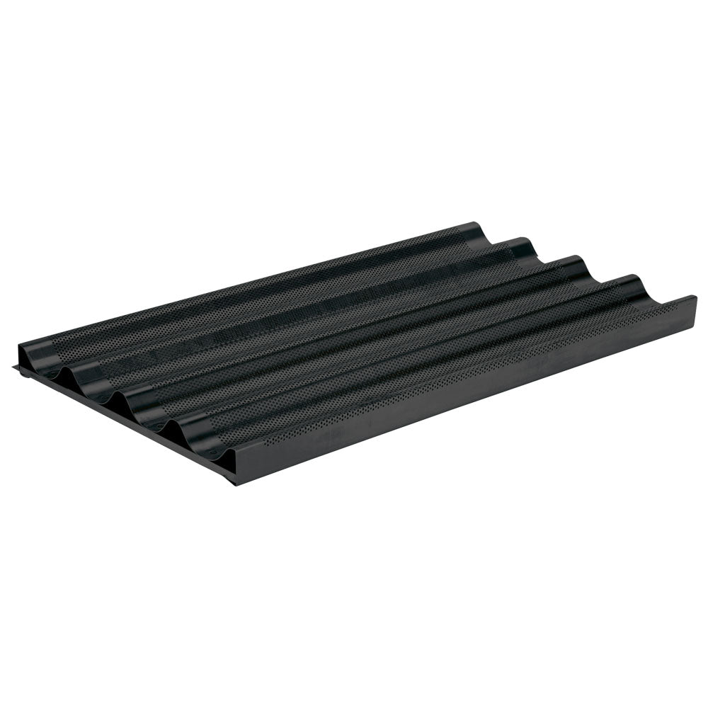 Perforiertes Aluminiumblech 435x340 für 4 Baguettes, Tynec Beschichtung