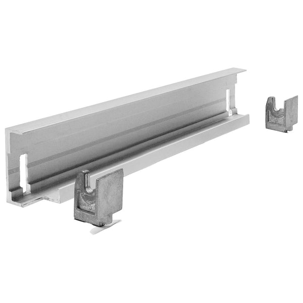 Eckmontageschiene für Aluminiumregal T=560 mm