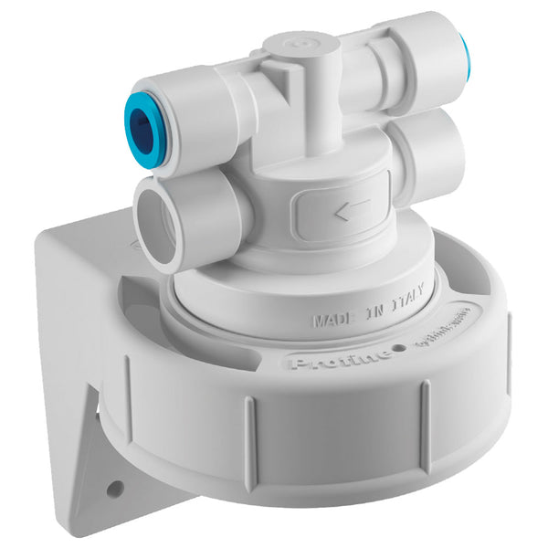 Filterkopf PROFINE® R ohne Durchflussminderer mit Wandhalterung 3/8