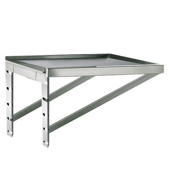 Auslaufkonsole für Korbdurchschubspüler, B=700 mm