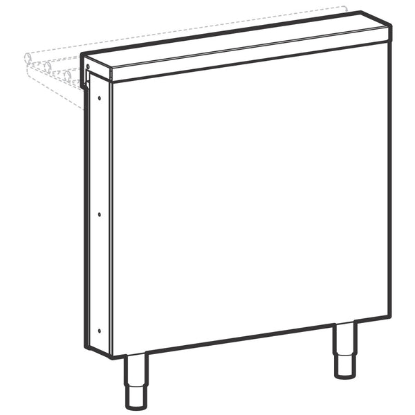 Fassadenverlängerung, 800x150 mm