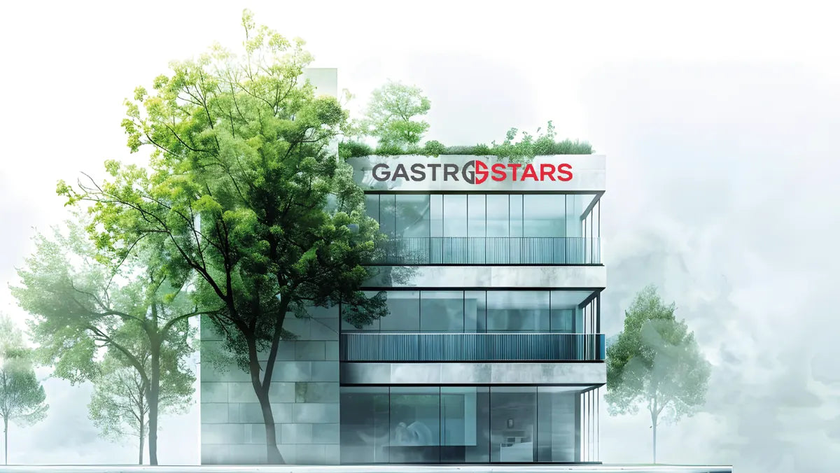 Das Firmengebäude der Die GastroStars GmbH in der Nordendstraße 8 in Mörfelden-Walldorf
