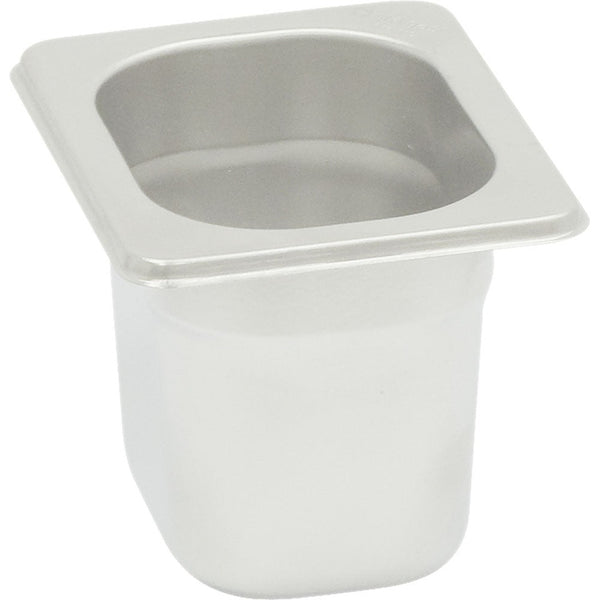 Stalgast Edelstahl Gastronormbehälter Serie Standard, 132x108 mm (100m