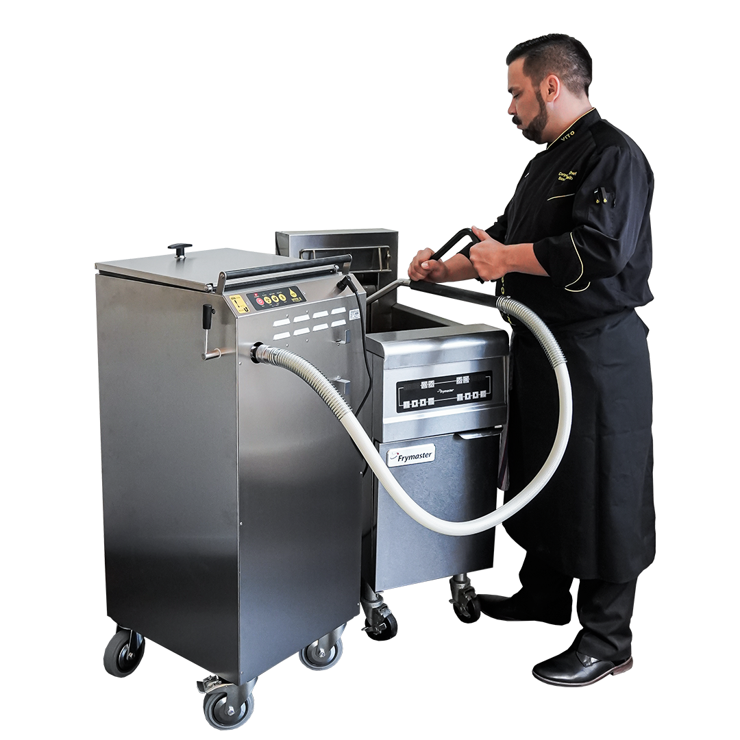 VITO XL Frittierölfilter, mobil mit 120 l Tank, Ansicht 3