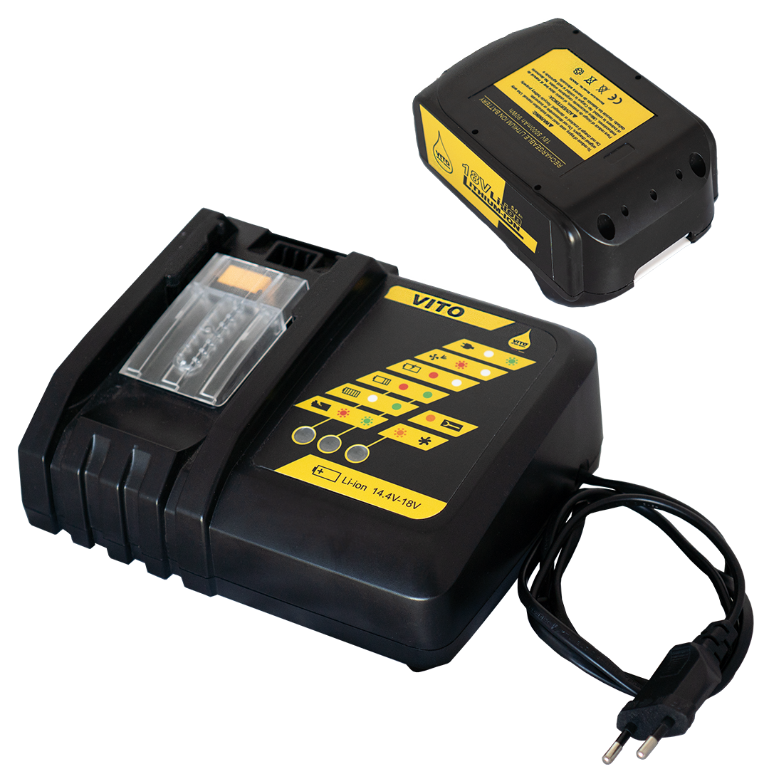 VITO VM battery Frittierölfilter, kabellos mit Akku, Ansicht 6