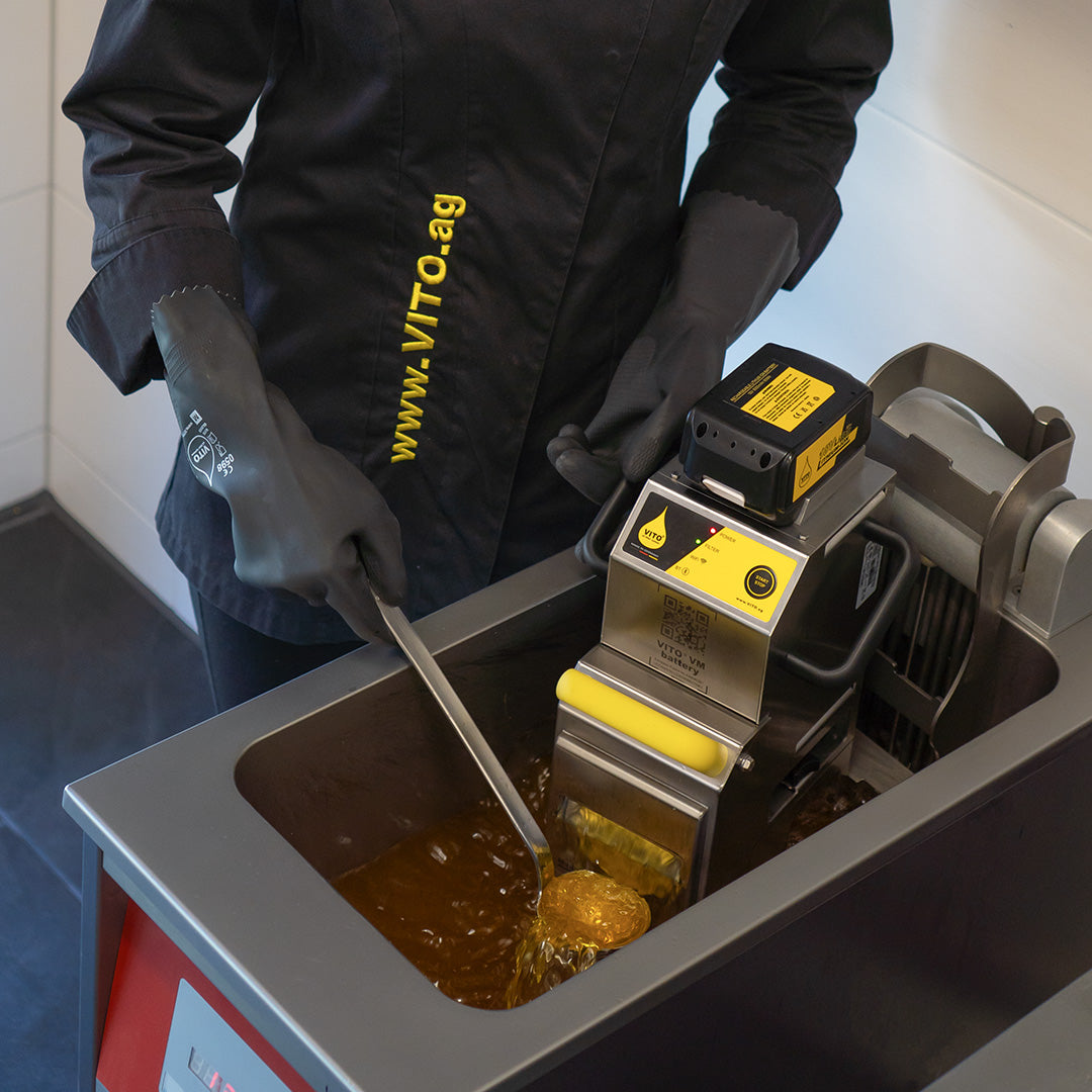 VITO VM battery Frittierölfilter, kabellos mit Akku, Ansicht 7